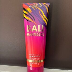 Bath & Body Works Bali Mango Body Cream - Pink, Purple, Yellow